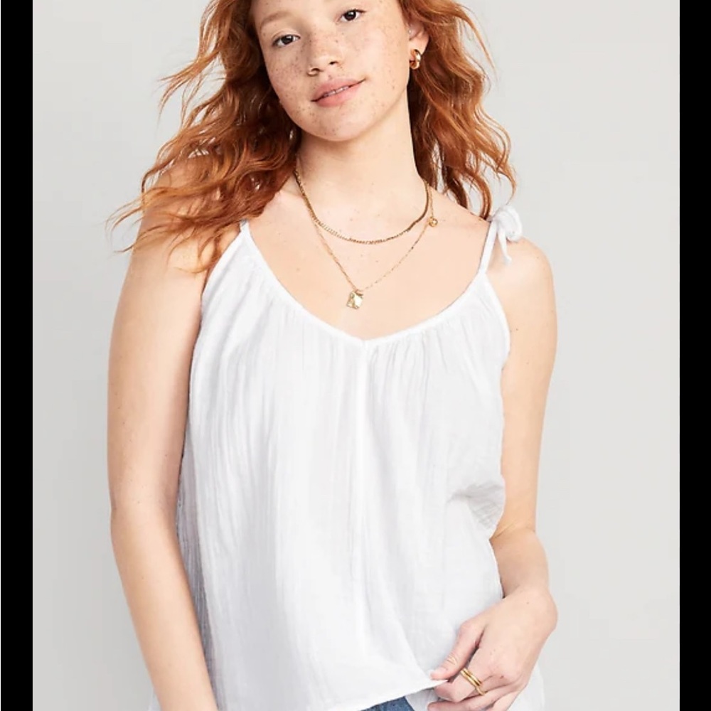 Old Navy White Camisole Top